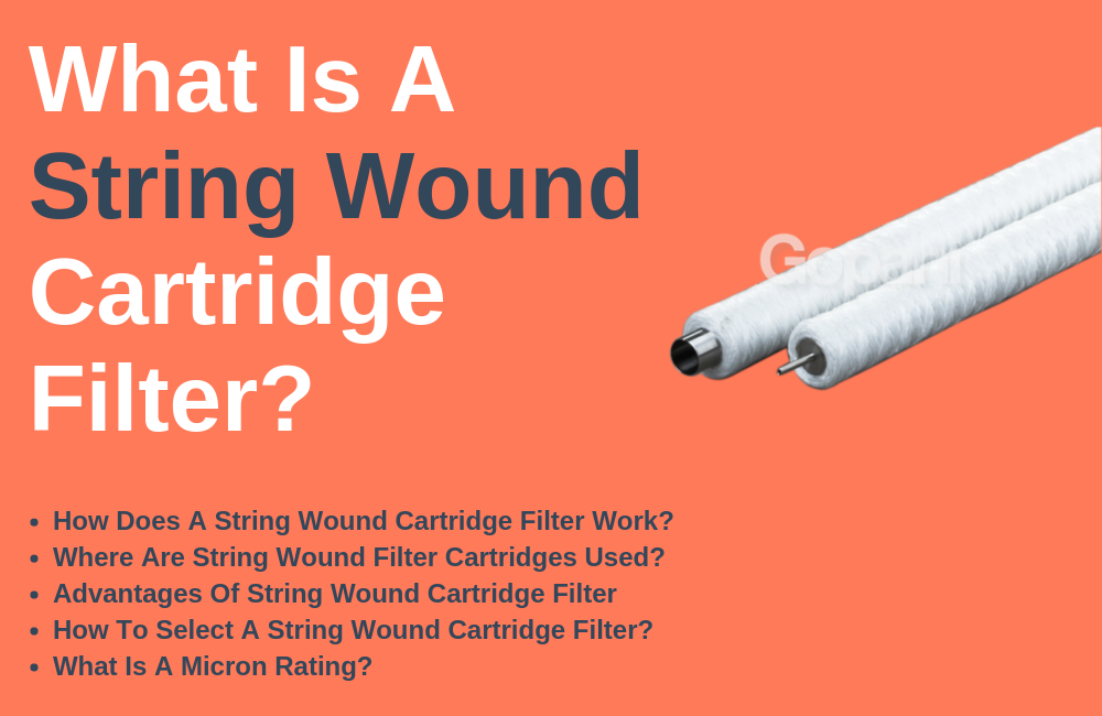 what is string wound cartridge filter?