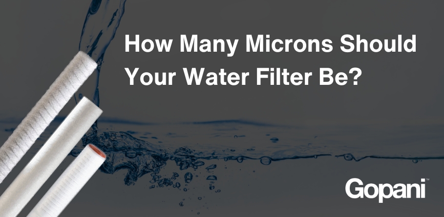 How Many Microns Should Your Water Filter Be??