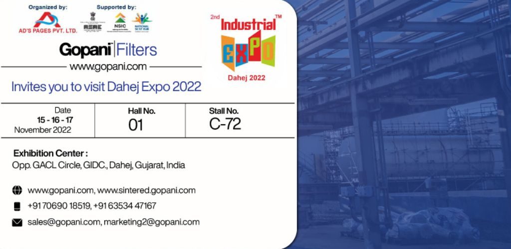 Gopani Invites you to Visit Dahej Industrial Expo 2022